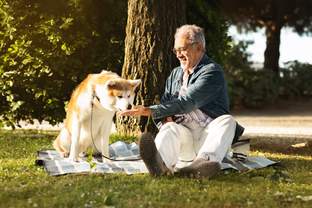 in che modo gli animali migliorano la vita degli anziani