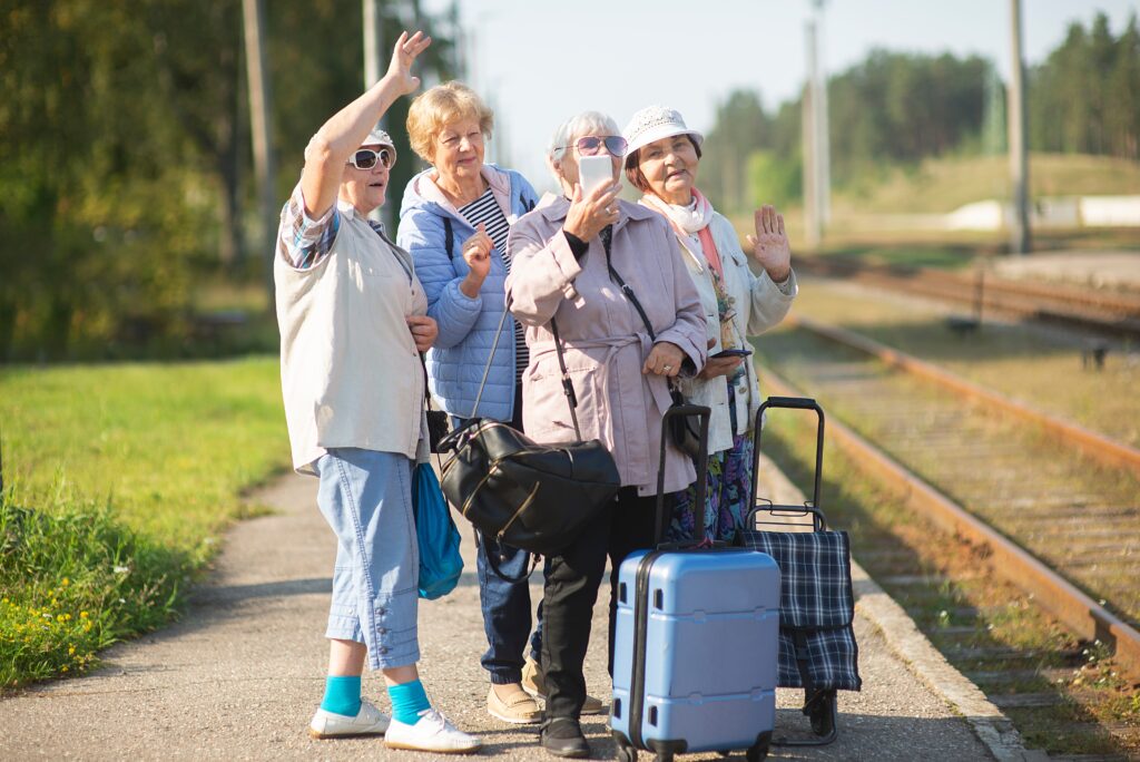 anziani viaggiare