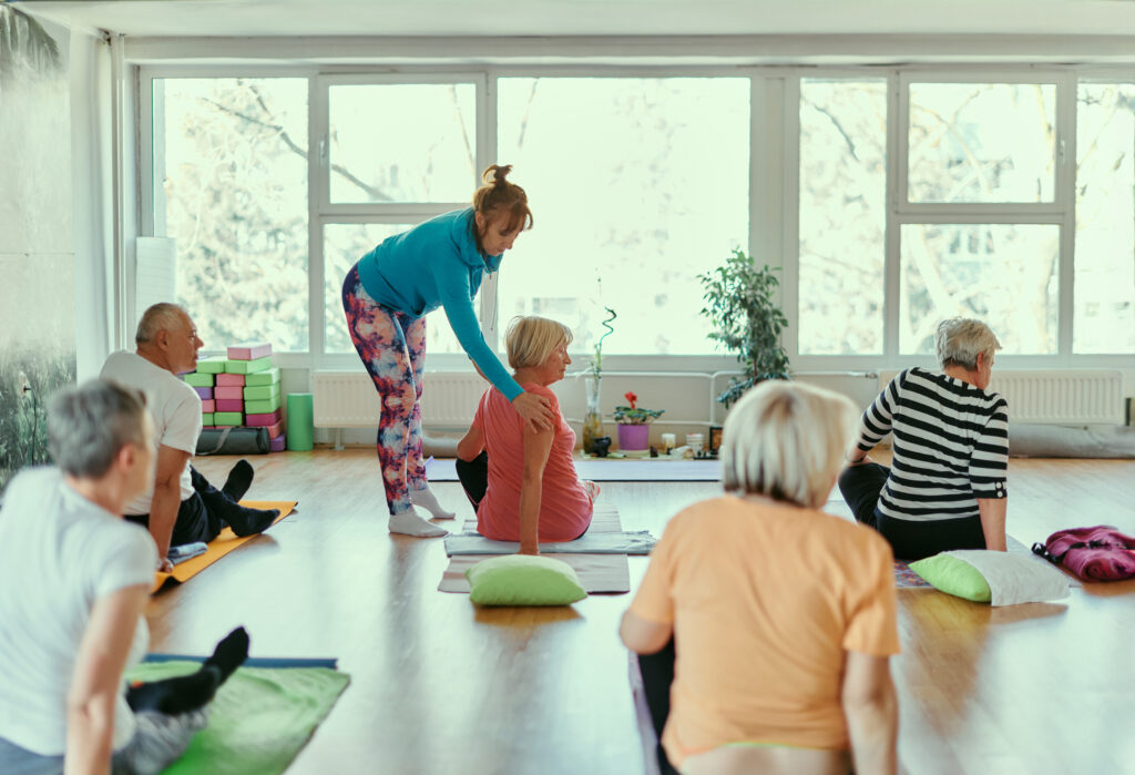 ginnastica dolce anziani